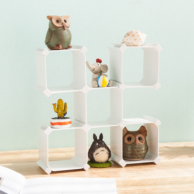 Organizer bieliźny w formie szuflady Honeycomb z plastikowymi, kreatywnymi i dzielonymi pudełkami DIY (6 sztuk) - Wianko - 8