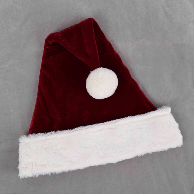 Wysokiej jakości czapki świętego Mikołaja na Boże Narodzenie - 2 sztuki, dorosłe, unisex - Wianko - 5