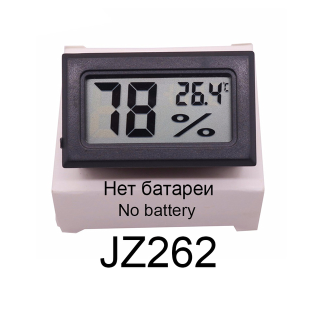 Mini wygodny cyfrowy termometr LCD z czujnikiem i miernikiem wilgotności - monitorowanie lodówki, akwarium i inne - Wianko - 6
