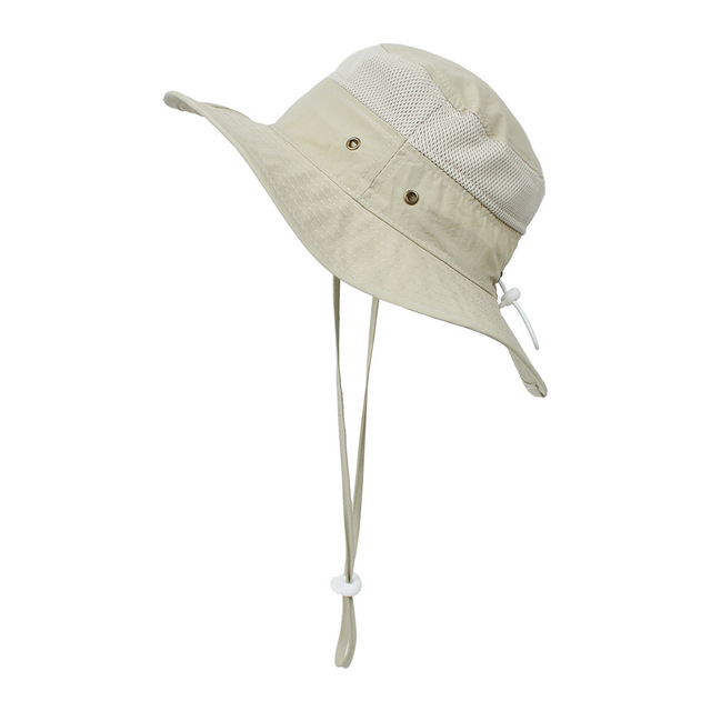 Duży filcowy kapelusz przeciwsłoneczny dla dzieci - Floppy, szerokie rondo, idealny na plażę - Wianko - 6