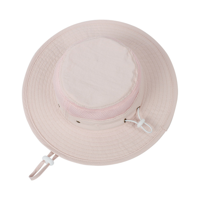 Duży filcowy kapelusz przeciwsłoneczny dla dzieci - Floppy, szerokie rondo, idealny na plażę - Wianko - 8