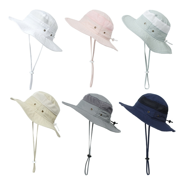 Duży filcowy kapelusz przeciwsłoneczny dla dzieci - Floppy, szerokie rondo, idealny na plażę - Wianko - 23