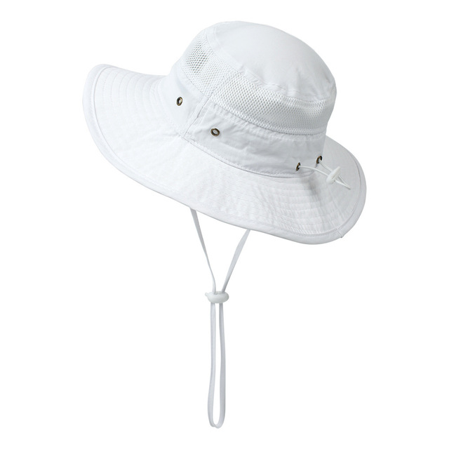 Duży filcowy kapelusz przeciwsłoneczny dla dzieci - Floppy, szerokie rondo, idealny na plażę - Wianko - 9