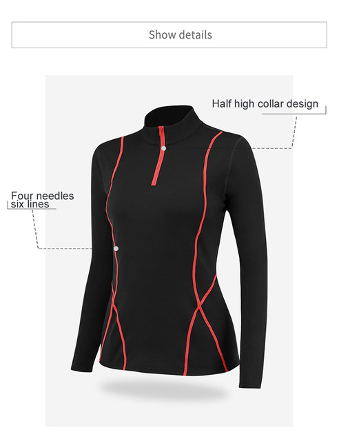 Zestaw 2 sztuk fitness sportowy: termiczne dresy aksamitne legginsy oraz ciepła kurtka sportowa dla kobiet - Wianko - 6
