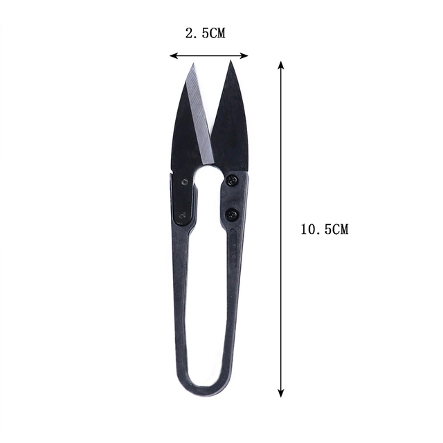 Nożyczki krawieckie z ostrymi koncówkami do haftowania i przycinania - stal, kształt litery U - Wianko - 46
