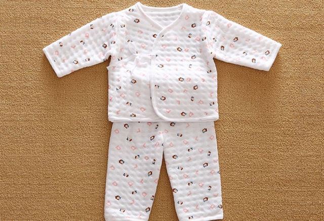 Zestaw jesienno-zimowy ubranek dla chłopca z nadrukiem kreskówkowym, idealny strój dla noworodków - Wianko - 11