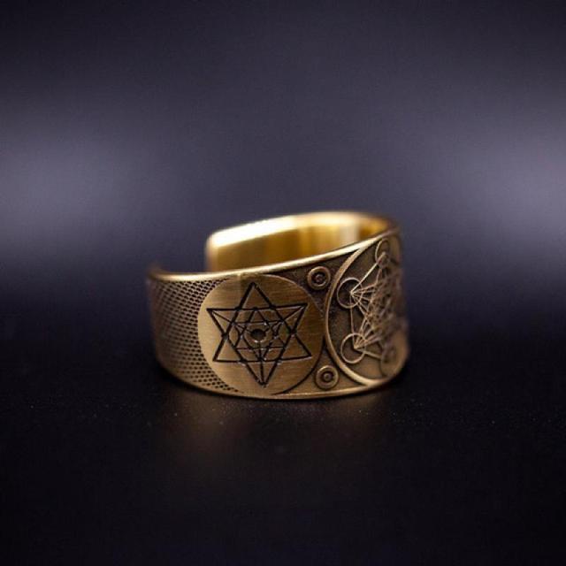 Czarny pierścień afrykańskiego króla z motywem lwa - pierścionek minimalistyczny vintage z biżuterii męskiej - Wianko - 2