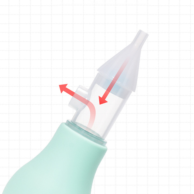 Aspirator do nosa dla noworodków – silikonowy, bezpieczny i skuteczny w czyszczeniu nosa dzidziusia - Wianko - 3