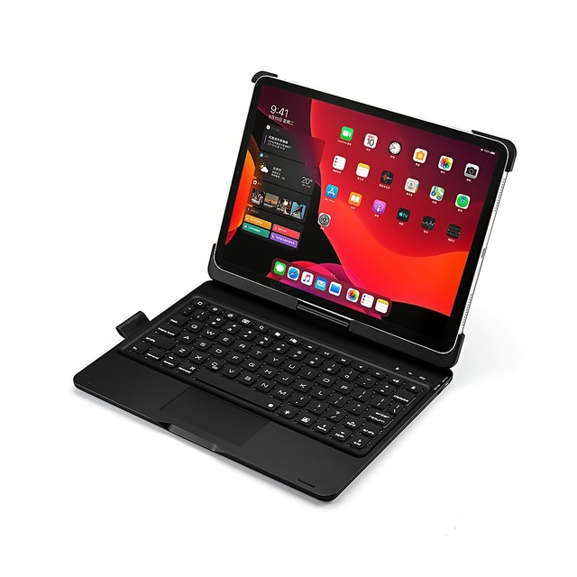Obrotowy bezprzewodowy futerał na klawiaturę Bluetooth dla Apple iPad Pro 11 cali 2020 A2230 A2228 A2231 A2068 osłona ochronna touchpada - Wianko - 10