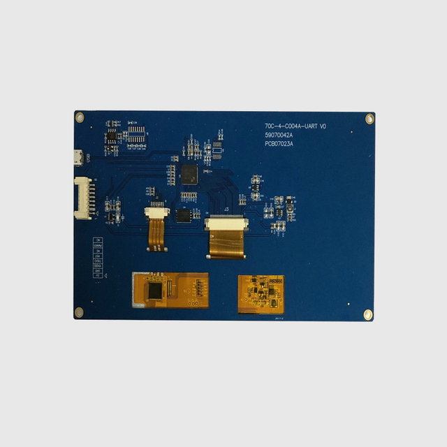 Wyświetlacz TFT LCD 7.0 cala, 1024*600, pełny kąt widzenia, IPS, z pojemnościowym panelem dotykowym RS232/RS485 z modułem UART - Wianko - 3