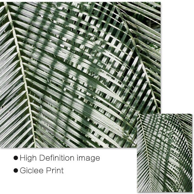 Płótno Palmy - nowoczesny minimalistyczny obraz ścienny w stylu skandynawskim - Wianko - 23