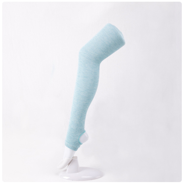 Długie cienkie skarpetki damskie bawełniane zakolanówki do jogi i fitnessu - Wianko - 13
