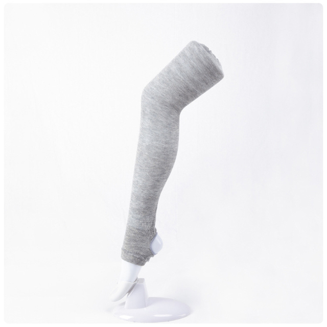Długie cienkie skarpetki damskie bawełniane zakolanówki do jogi i fitnessu - Wianko - 10