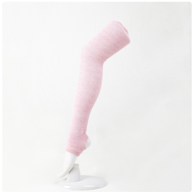 Długie cienkie skarpetki damskie bawełniane zakolanówki do jogi i fitnessu - Wianko - 15