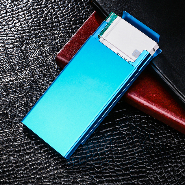 Elegancki, ultra cienki futerał na papierosy z metalową obudową - aluminiowe pudełko dla osób o kreatywnej osobowości - Wianko - 5