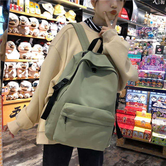 Nylonowy plecak podróżny wodoodporny dla kobiet – modna i funkcjonalna torba na ramię, duża i mała - Wianko - 8