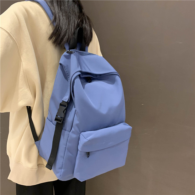 Nylonowy plecak podróżny wodoodporny dla kobiet – modna i funkcjonalna torba na ramię, duża i mała - Wianko - 17