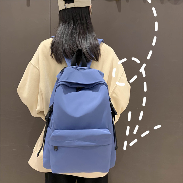 Nylonowy plecak podróżny wodoodporny dla kobiet – modna i funkcjonalna torba na ramię, duża i mała - Wianko - 18