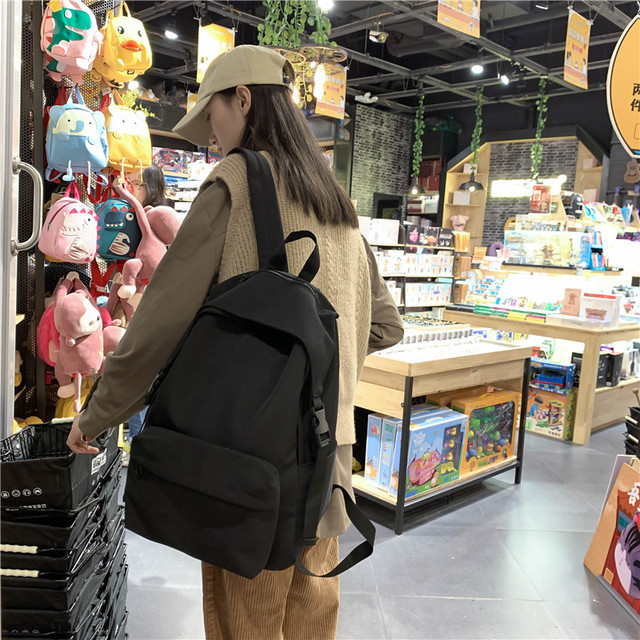 Nylonowy plecak podróżny wodoodporny dla kobiet – modna i funkcjonalna torba na ramię, duża i mała - Wianko - 26