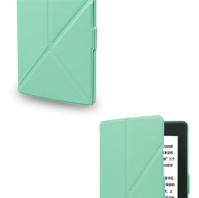 Etui składane PU dla Kindle Paperwhite 2/3 ze skóry + stojak na 6” E-booki - Wianko - 7