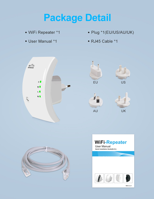 Wzmacniacz sygnału Wi-Fi 300 mb/s - repeater bezprzewodowy 802.11N - Wianko - 20