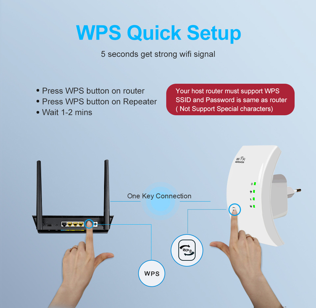 Wzmacniacz sygnału Wi-Fi 300 mb/s - repeater bezprzewodowy 802.11N - Wianko - 14