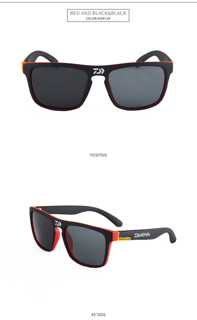 Okulary przeciwsłoneczne męskie DAIWA 2020 UV400 spolaryzowane do jazdy, wędkowania, campingu i wycieczek pieszych - Wianko - 13