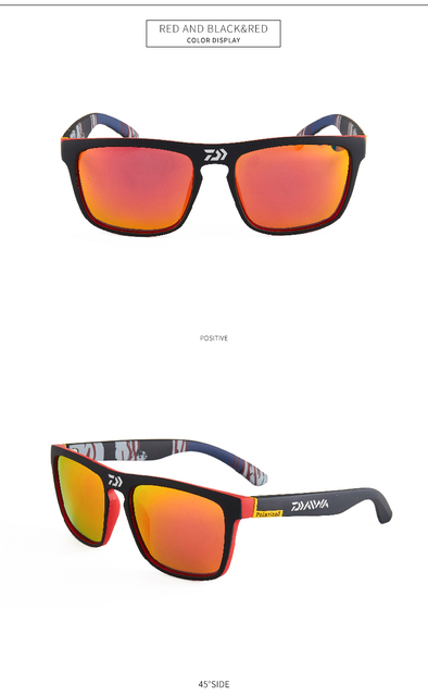 Okulary przeciwsłoneczne męskie DAIWA 2020 UV400 spolaryzowane do jazdy, wędkowania, campingu i wycieczek pieszych - Wianko - 11