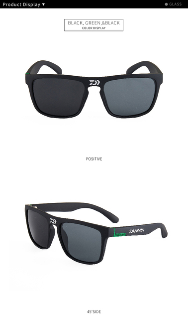 Okulary przeciwsłoneczne męskie DAIWA 2020 UV400 spolaryzowane do jazdy, wędkowania, campingu i wycieczek pieszych - Wianko - 8