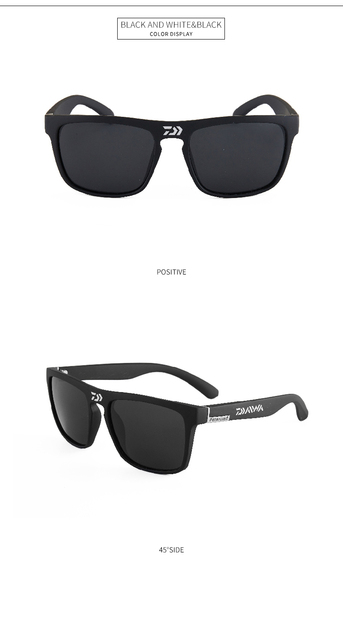 Okulary przeciwsłoneczne męskie DAIWA 2020 UV400 spolaryzowane do jazdy, wędkowania, campingu i wycieczek pieszych - Wianko - 14