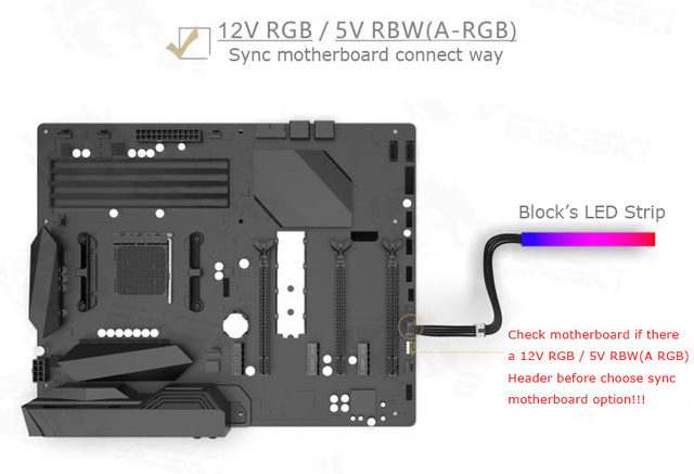 Chłodzenie cieczą DIY Bykski dla wszystkich AMD Radeon RX 5700 XT/5700, pełna osłona bloku wodnego GPU, AURA na płycie głównej M/B A-RX5700XT-X - Wianko - 6