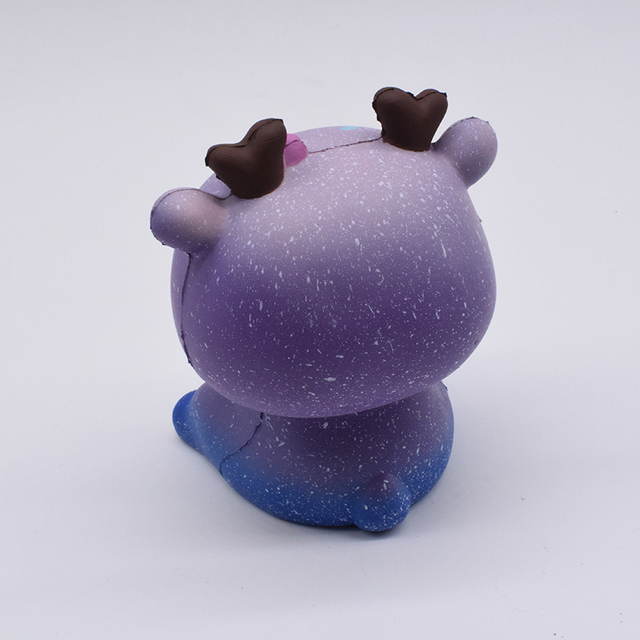 Niebieska gniotka antystresowa dla dzieci w kształcie gwiazdy, zabawka Squisy Squeeze Squichy - Wianko - 12