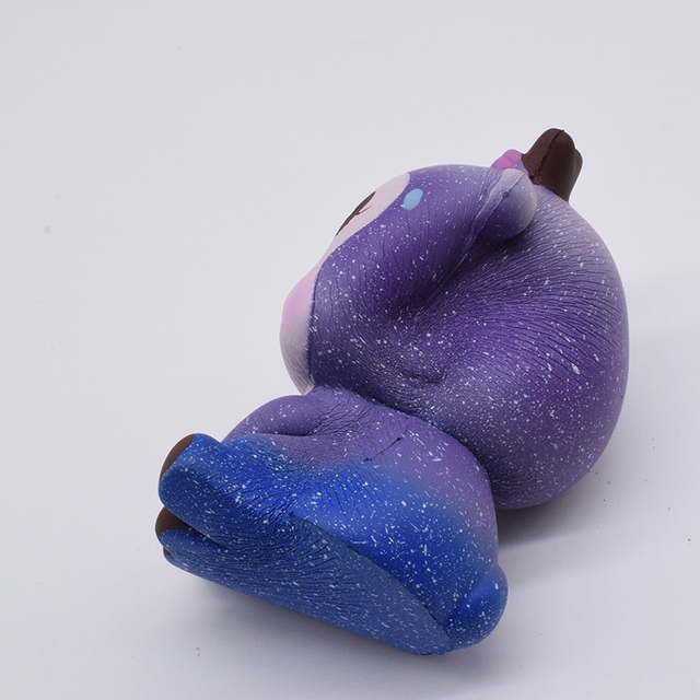 Niebieska gniotka antystresowa dla dzieci w kształcie gwiazdy, zabawka Squisy Squeeze Squichy - Wianko - 14