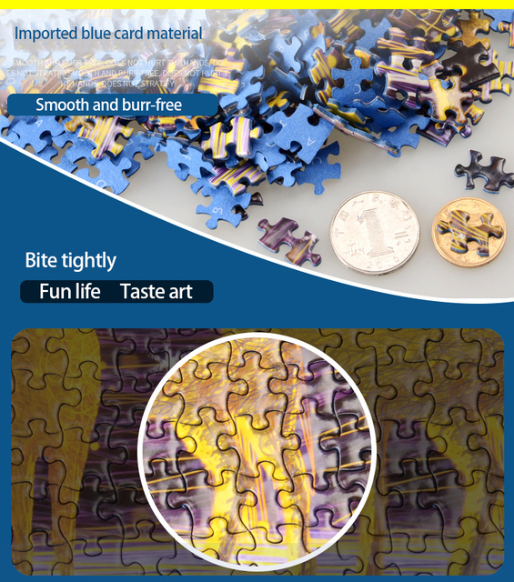 Mini Puzzle Jigsaw 1000 sztuk dla dorosłych 42x30cm - Puzzle Stress Reliever dla dzieci - Wianko - 8