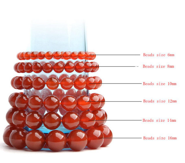 Czerwony arbuz kryształ - naszyjnik bransoletka DIY, wysokiej jakości 15-calowe koraliki o średnicy 4/6/8/10/12mm, luźne klejnoty (wj284) - Wianko - 21