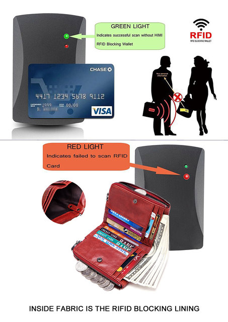 GZCZ 2021 modny portfel z prawdziwej skóry dla kobiet z zamkiem, RFID, kieszenią na monety i etui na dowód osobisty - Wianko - 7