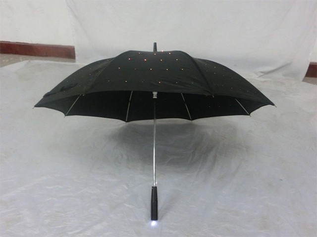 Dostawa parasola LED UV z funkcją latarki - 16%, dekoracyjny parasol oświetlany do zdjęć i występów na scenie - Wianko - 15
