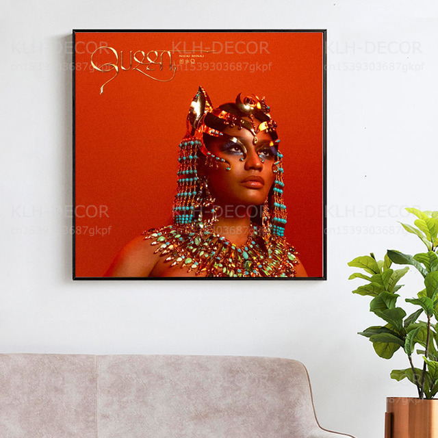 Plakat Nicki Minaj Królowa Chun-Li - gorący album Hip Hop Rap - gwiazda muzyki - malarstwo ścienne Home Decor - Wianko - 5