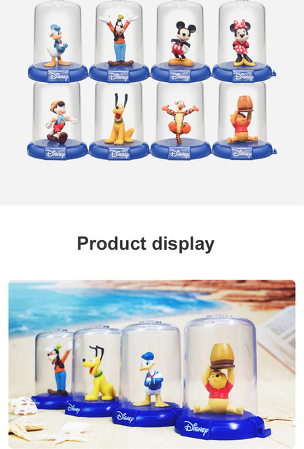 Figurka Kawaii Doll z kaczorem Donald, Mickey Mouse, Minnie, księżniczką, Kubusiem, Goofym i innymi - Wianko - 9