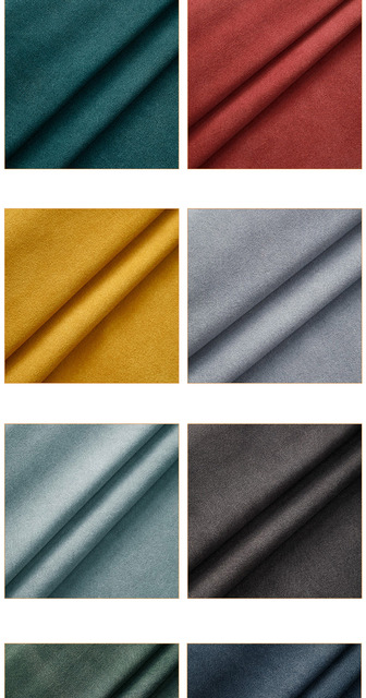 Materiałowa poduszka nocna aksamitna zasłona jednolitego koloru, do wykorzystania w DIY (metr) - Wianko - 7