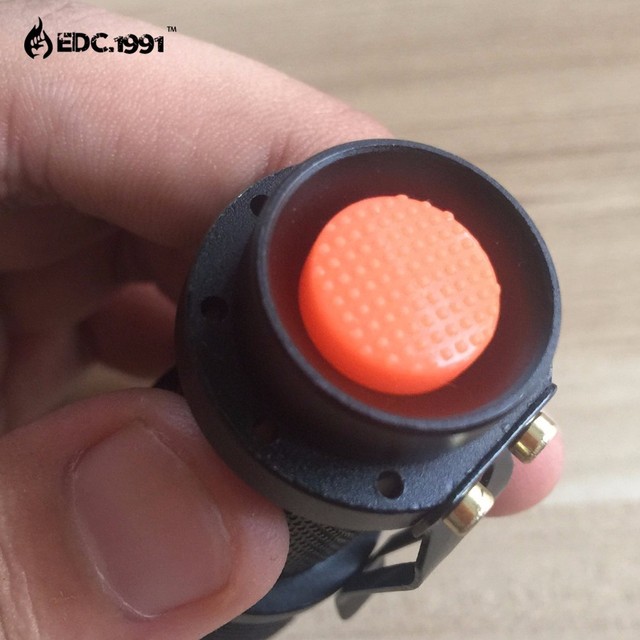 Wysokiej jakości zestaw survivalowy Mini czarny CREE 2000LM, wodoodporna latarka LED, 3 tryby, zoom, narzędzie EDC - Wianko - 5