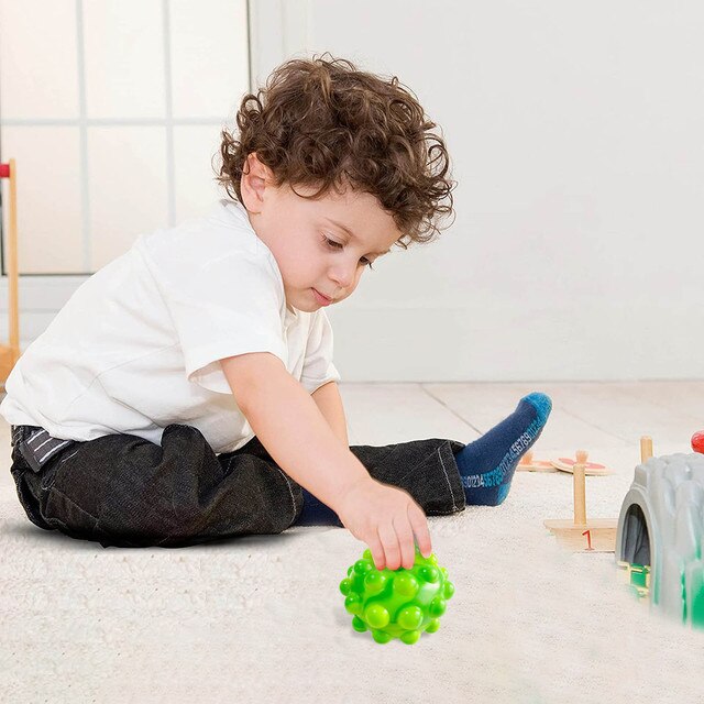 Push Bubble Piłka - Silikonowy Zabawka Do Zgniatania Dla Odprężenia, Sensoryczna Dekoracja Stołu - Wianko - 21
