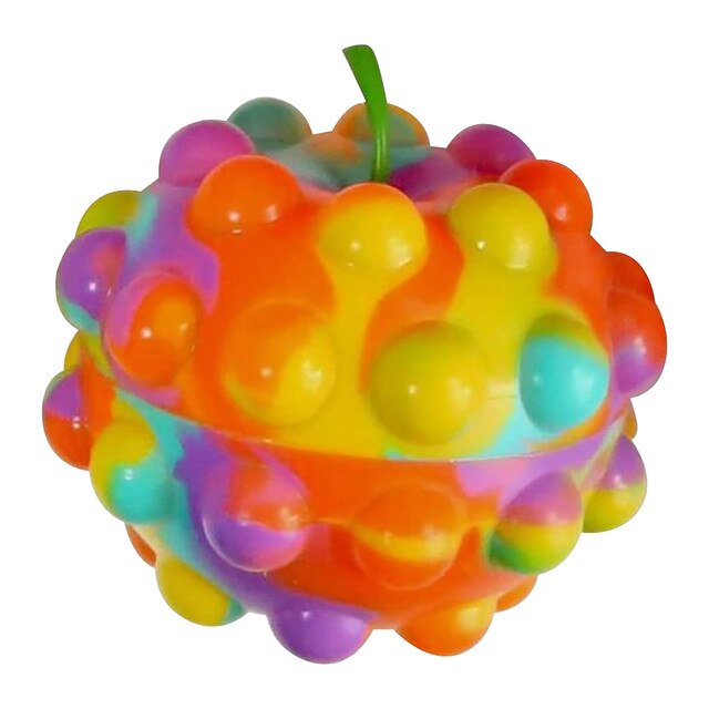 Push Bubble Piłka - Silikonowy Zabawka Do Zgniatania Dla Odprężenia, Sensoryczna Dekoracja Stołu - Wianko - 2