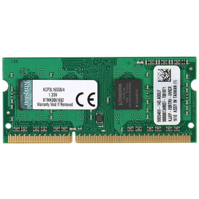 RAM laptopowy Kingston 4GB DDR3L 1600MHz 1.35V (KCP3L16SS8/4) - Wianko - 4