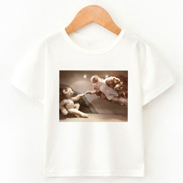 Koszulka dziecięca z krótkim rękawem Taekwondo niedźwiadek dla chłopców i dziewczynek - Wianko - 13