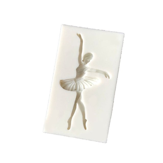 Baletnica tancerz w kształcie kremówki - forma silikonowa do ciasta z powłoką non-stick - Wianko - 3
