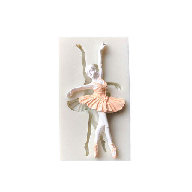 Baletnica tancerz w kształcie kremówki - forma silikonowa do ciasta z powłoką non-stick - Wianko - 5