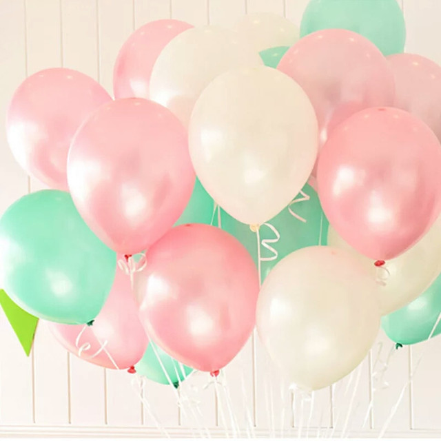 30 sztuk 10 cali Parel metaliczne balony lateksowe do urodzin i wesela - Wianko - 17