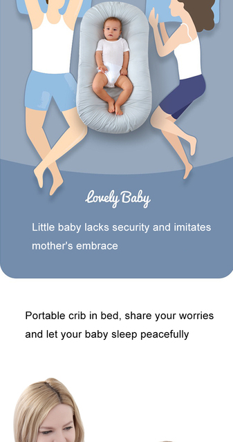 Przenośne łóżeczko dla niemowląt z kołyską i zderzakiem - Wianko - 10