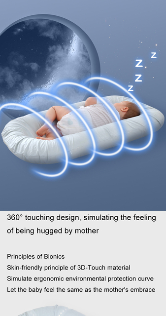 Przenośne łóżeczko dla niemowląt z kołyską i zderzakiem - Wianko - 8